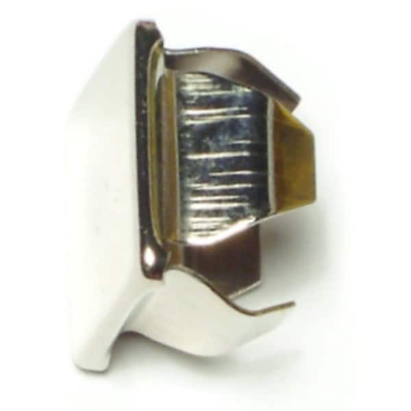 Midwest Fastener 3/4" Zinc Plated Steel Square Furniture Spring Caps 15PK 66306 - main